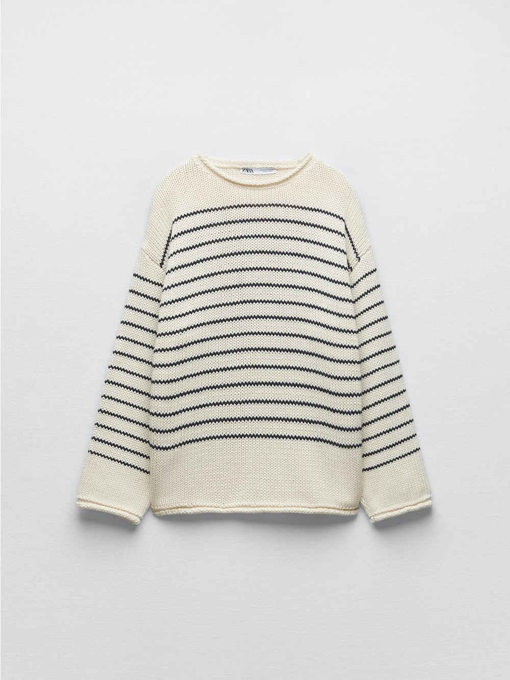 Zara Striped Knit Sweater